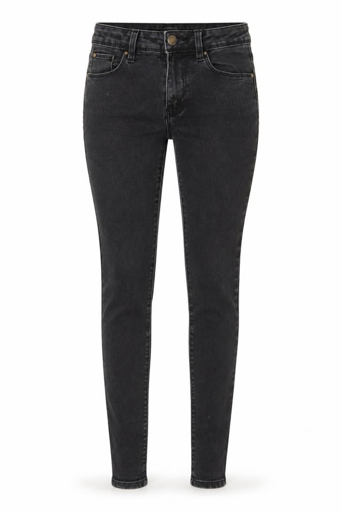 Denim Co. Womens Black Skinny Jeans Size 8 Slim Fit Stretch Denim