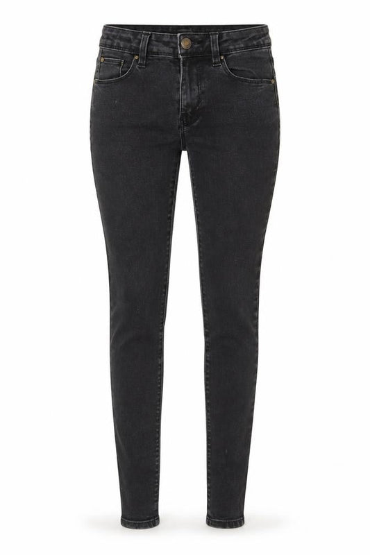 Denim Co. Womens Black Skinny Jeans Size 8 Slim Fit Stretch Denim