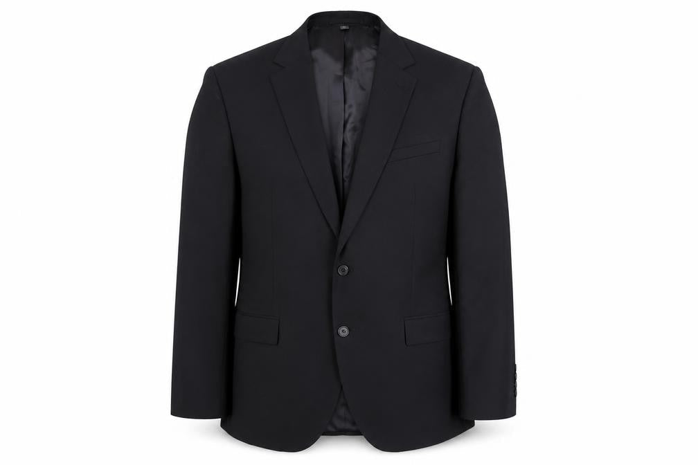 Marks & Spencer Men's Black 42 Chest XL Suit Jacket Regular Fit