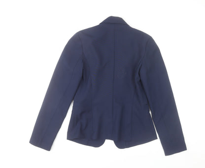 Close-up detail of Atmosphere Women's Blue, size 10, Tailored Blazer Jacket