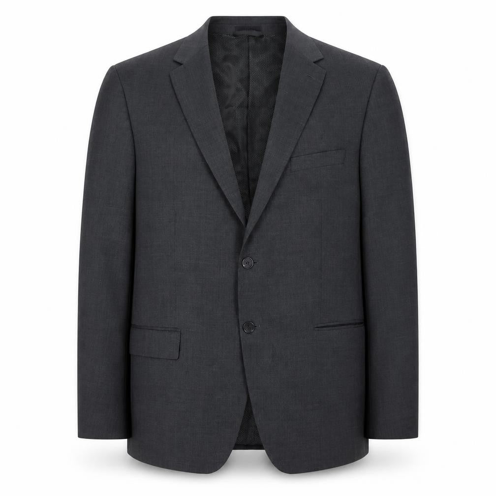 Marks & Spencer Men’s Grey Wool Blend Suit Jacket 46 Chest 3XL