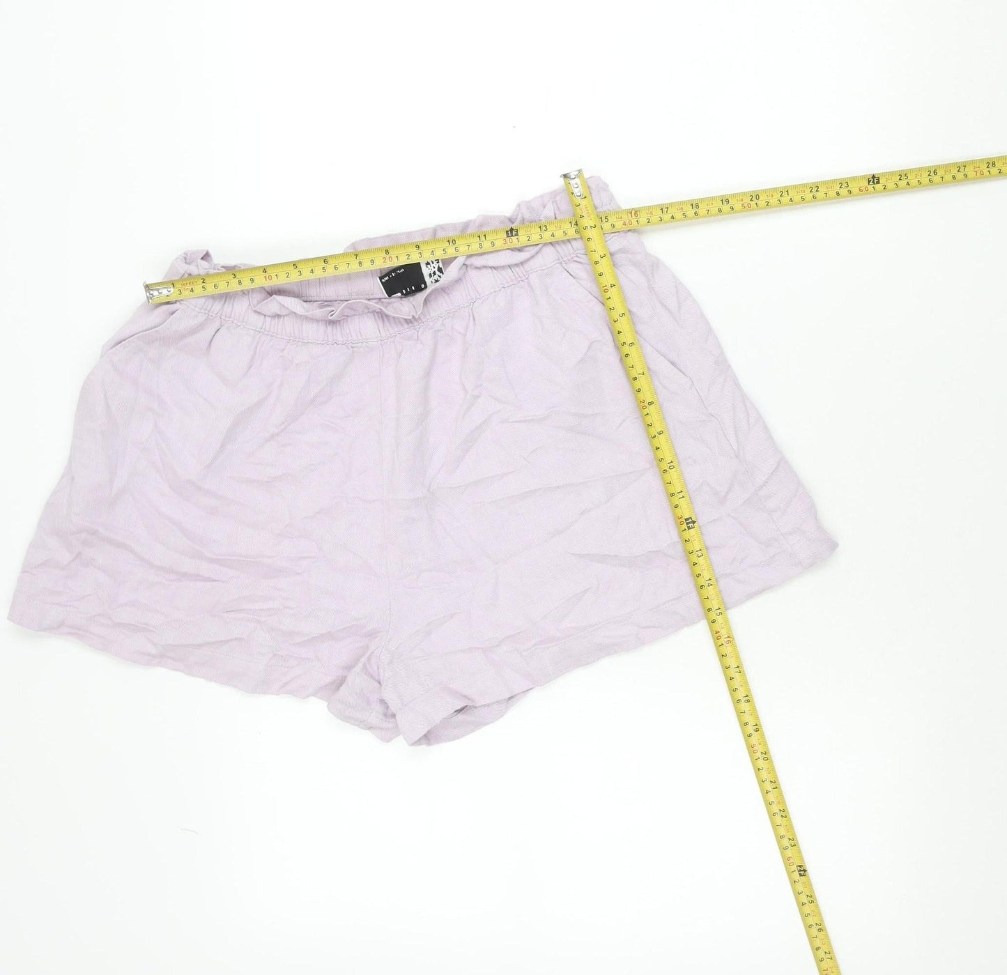 ASOS Design Women’s Purple Linen Blend Tall Culotte Shorts Size 14