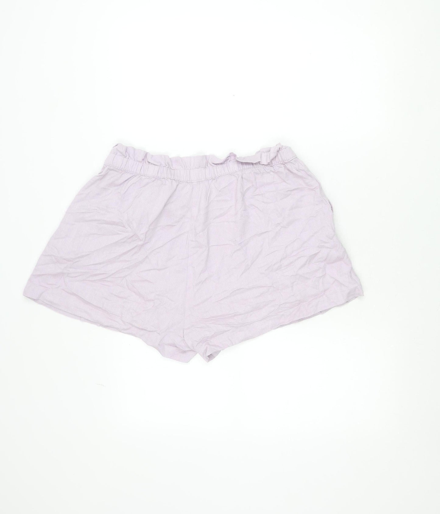 ASOS Design Women’s Purple Linen Blend Tall Culotte Shorts Size 14