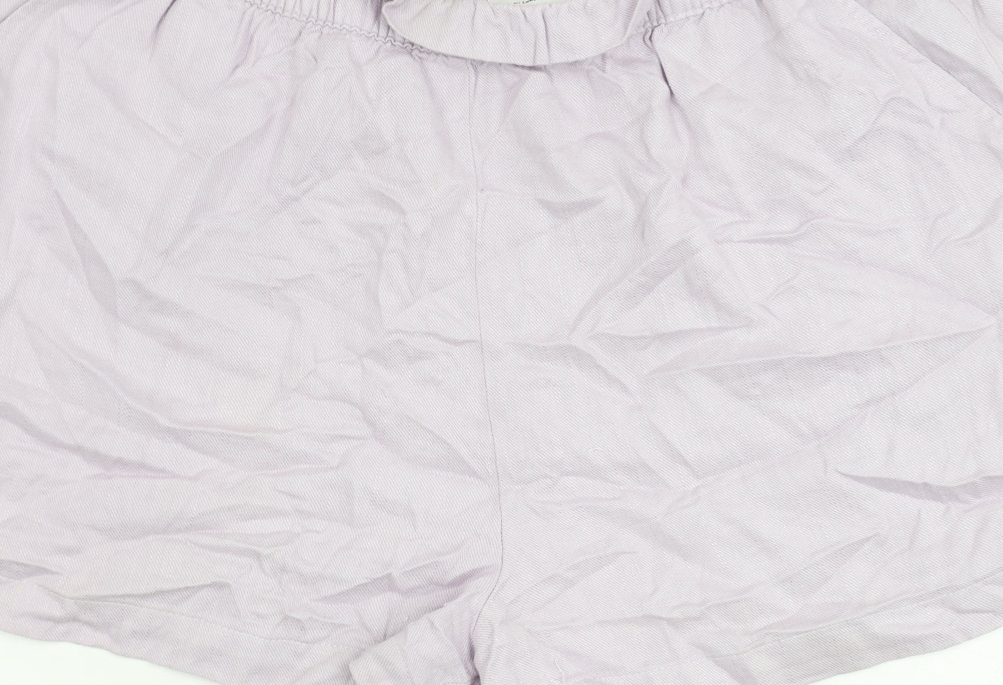 ASOS Design Women’s Purple Linen Blend Tall Culotte Shorts Size 14
