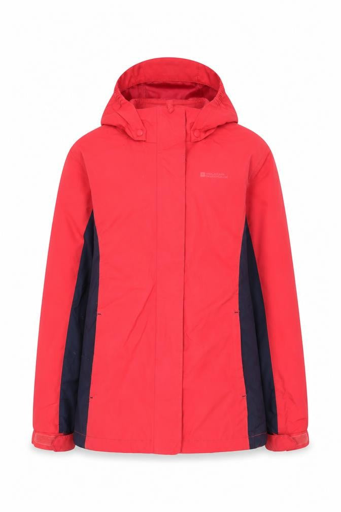 Mountain Warehouse Girls Pink 9-10 Years Waterproof Rain Coat Jacket