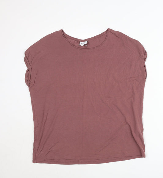 Vero Moda Women’s Purple XL Basic Modal T-Shirt Top