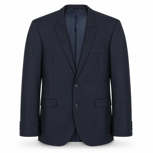 Next Men's Blue 42R Suit Jacket Classic Two Button Notch Lapel