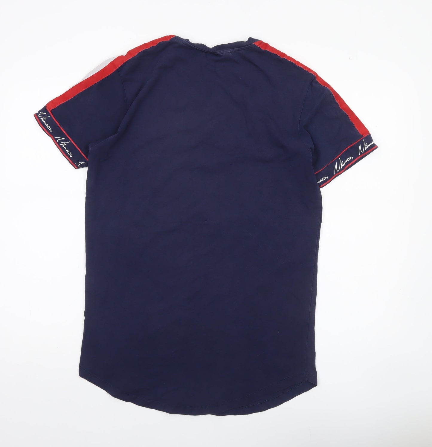 Nimes Men’s Blue M Crew Neck Graphic Short Sleeve T-Shirt
