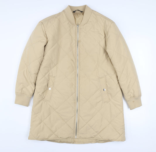 St. Bernard Dunnes Stores Men’s Beige Quilted Coat M 40-42" Regular