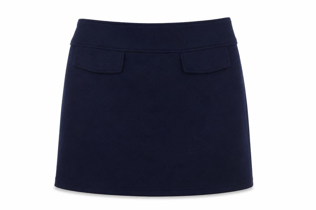 River Island Women's Blue Size 12 Short Pencil Skirt