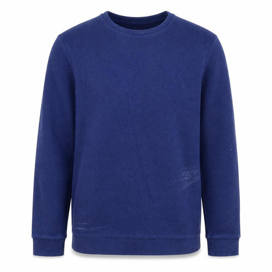 Jasper Conran Men's Blue Small Pullover Sweatshirt Cotton Knit