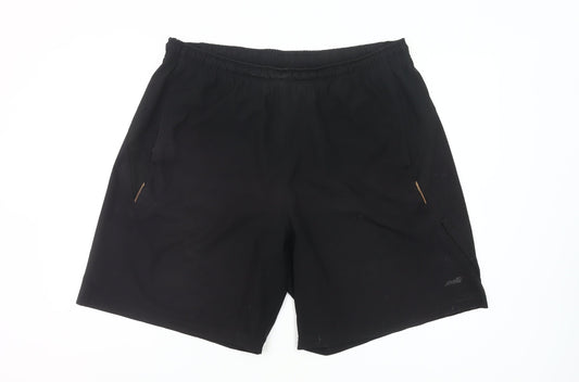 Avia Men’s Black XL Athletic Gym Training Shorts
