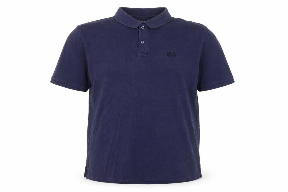 Paul Costelloe Men’s Blue XL Cotton Polo Shirt Short Sleeve