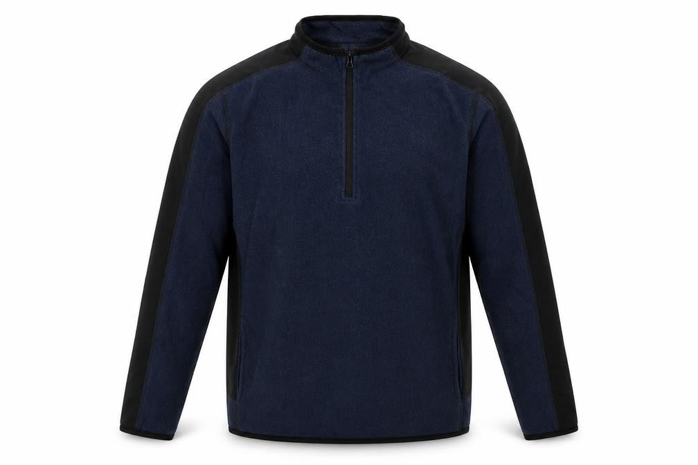 Dunnes Men’s Blue 1/4 Zip Fleece Sweatshirt Small