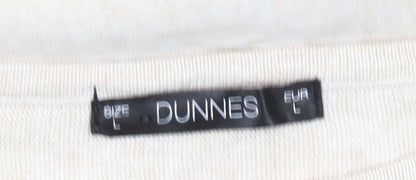 Additional view of Dunnes Women’s Beige, size UK 16, jumper 3/4 Sleeve Knit