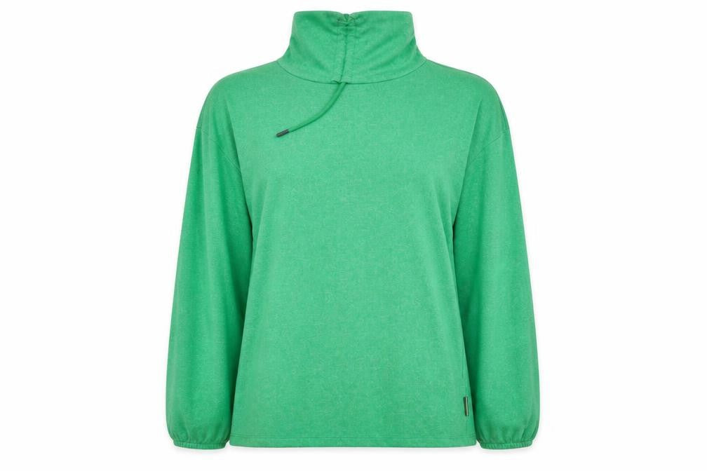 Cecil Women's Green Roll Neck Pullover Jumper Small Regular Fit