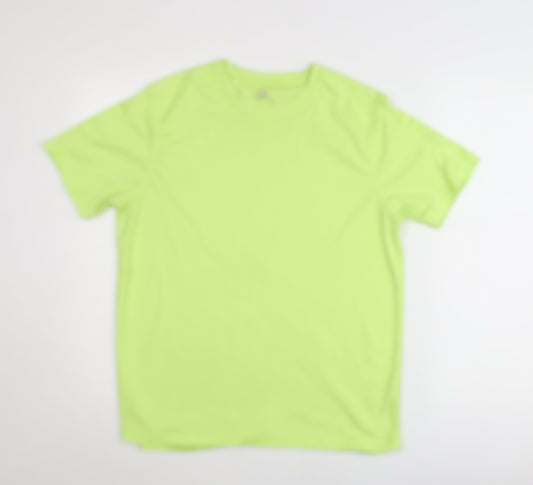 Dunnes Stores Men’s Green Medium Short Sleeve Crew Neck T-Shirt