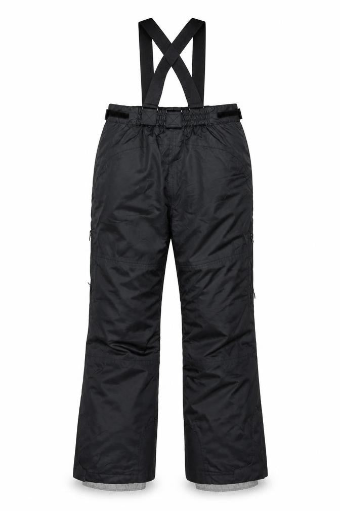 Trespass Teens Black Snow Pants Waterproof Windproof Size 12 Slim