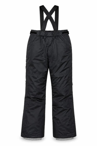 Trespass Teens Black Snow Pants Waterproof Windproof Size 12 Slim