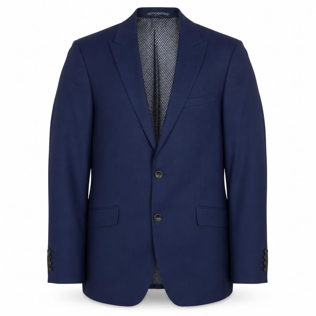 Marks & Spencer Men's Blue 38 Chest Regular Fit Suit Jacket