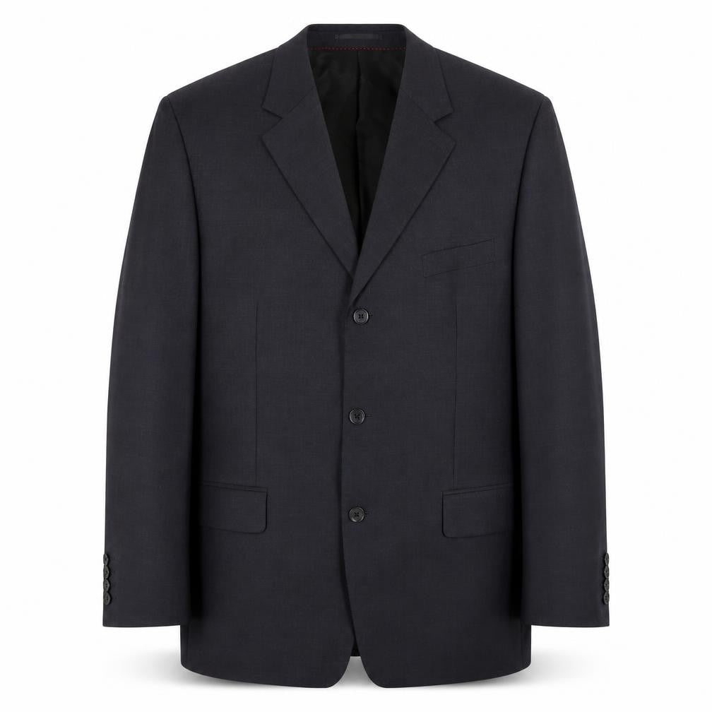 Pierre Cardin Mens Grey Wool Blazer Jacket 44 Regular Classic