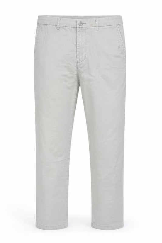 Debenhams Men Grey Chino Trousers Size 34W 31L Regular Fit