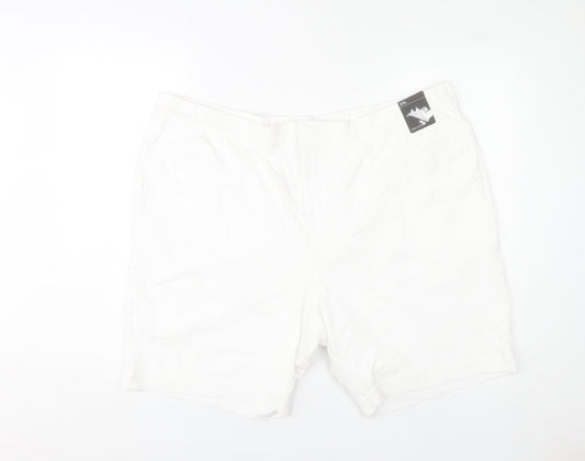 Marks and Spencer Men’s White 3XL Chino Shorts Cotton Summer