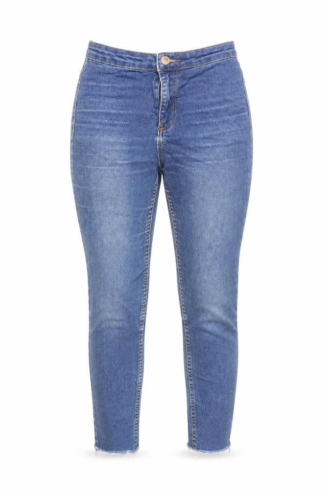 New Look Hallie Women's Blue Size 8 High Rise Skinny Jeans