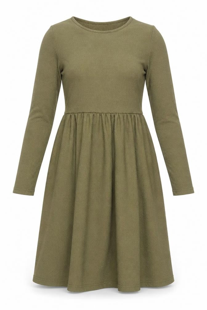 Vero Moda Women’s Green Knee Length Fit & Flare Dress Size S