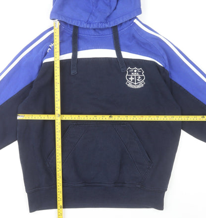 Back view of O'Neill Men’s Blue Pullover Hoodie Small Logo Sportswear