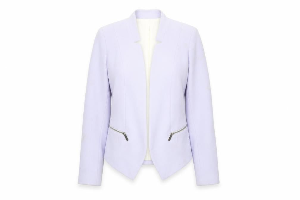 River Island Women’s Purple Size 10 Tailored Suit Jacket