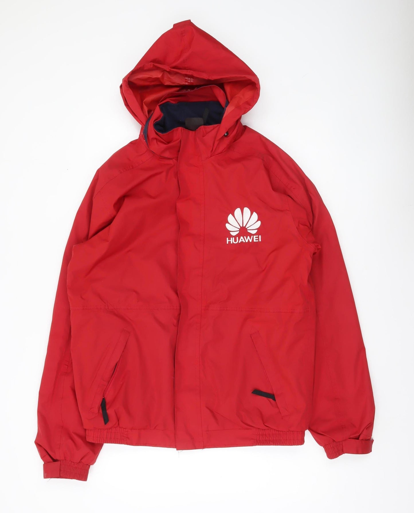 Regatta Professional Men Red Waterproof Rain Jacket UK M Hooded