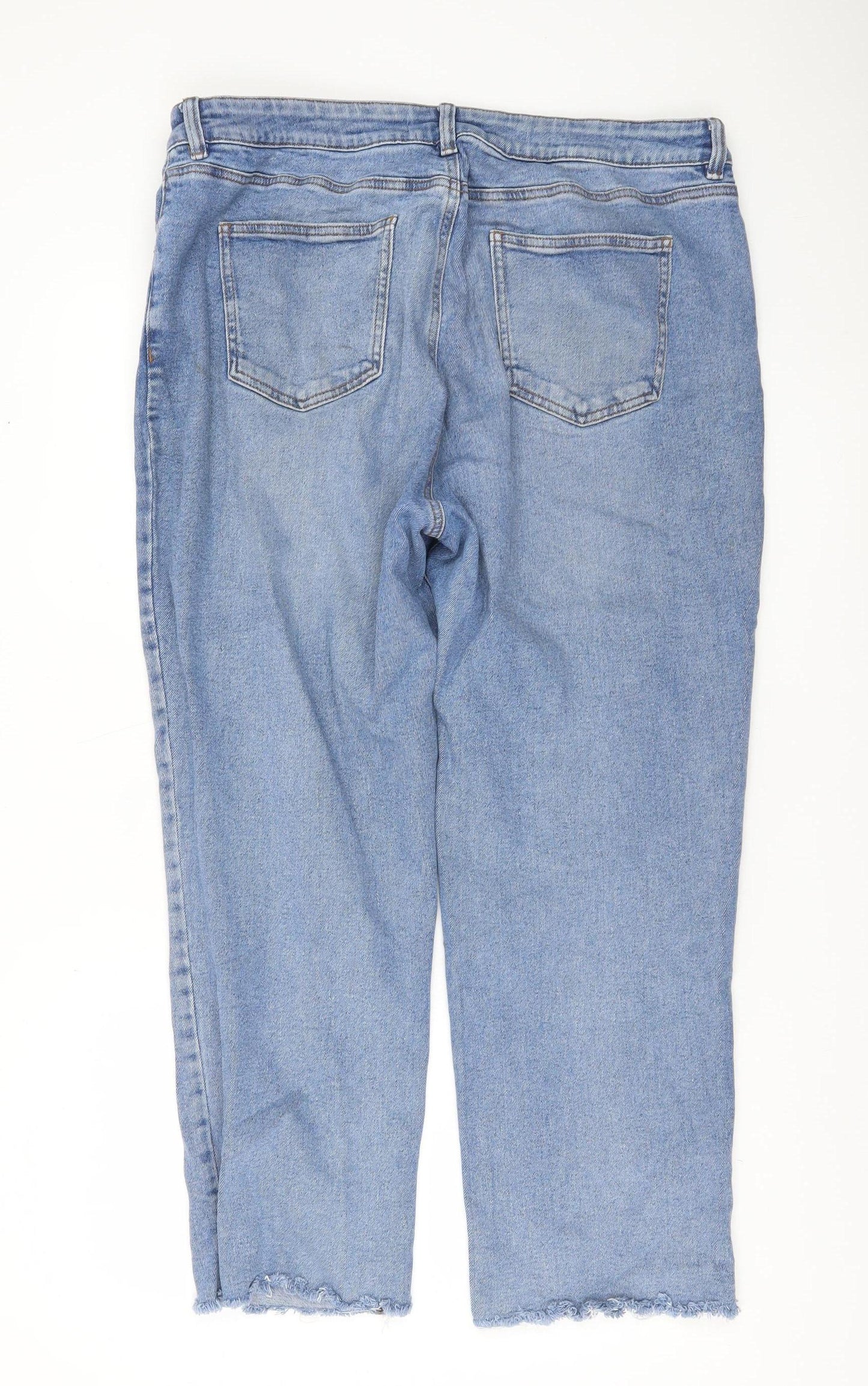 Dunnes Stores Women’s Blue High Rise Straight Jeans Size 18
