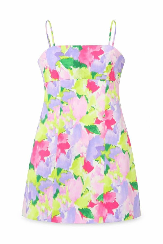 Primark Womens Multicoloured Floral Slip Dress Size 10