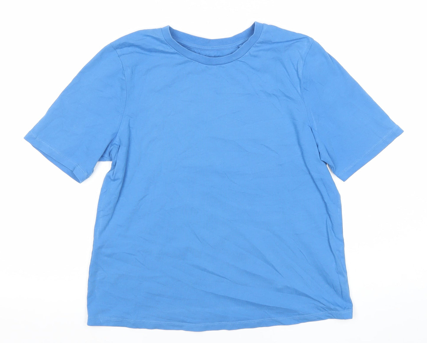 Boden Men's Blue Cotton Crew Neck Short Sleeve T-Shirt Size S