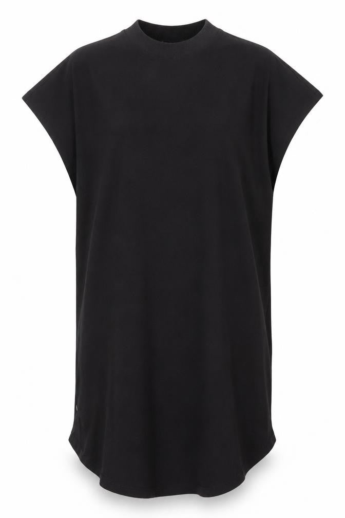 Monki Womens Black XS T-Shirt Dress Short Sleeve Casual