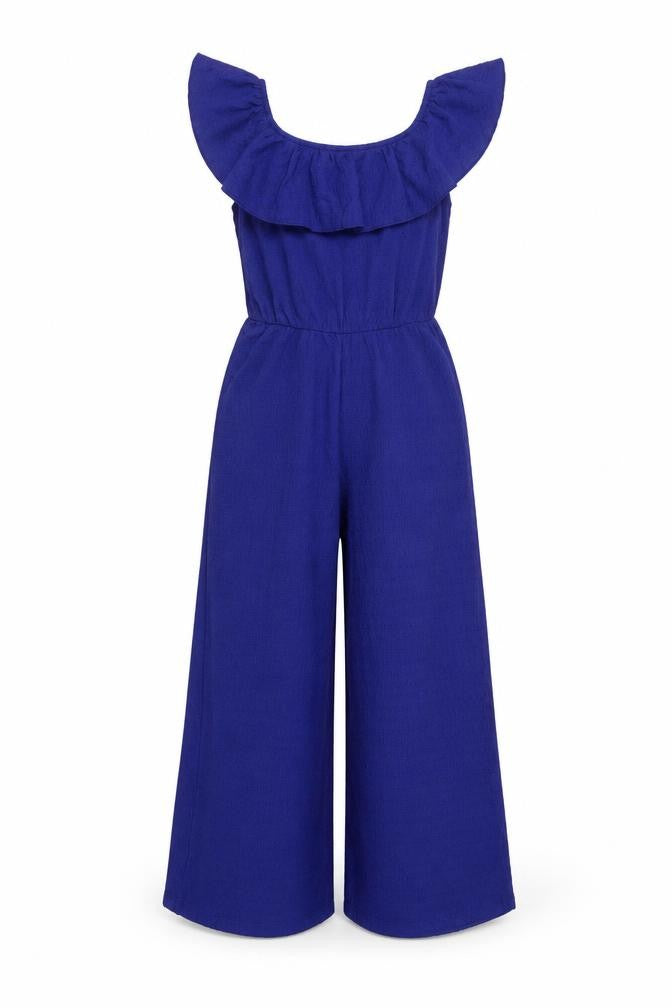 Name It Girls Blue Sleeveless Jumpsuit 9 Years Summer Outfit
