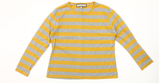 Paco Boutique Women’s Multicoloured XL Long Sleeve Striped T-Shirt