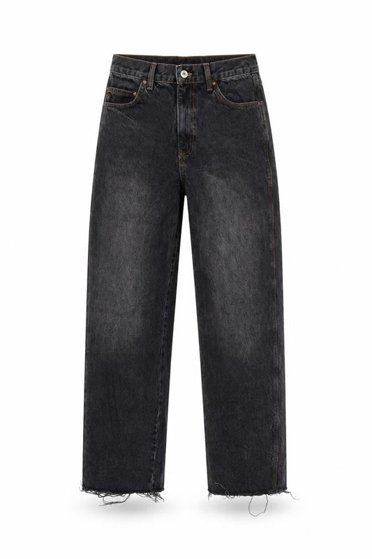 Collusion Womens Black Straight Leg Jeans Size 12 30x32