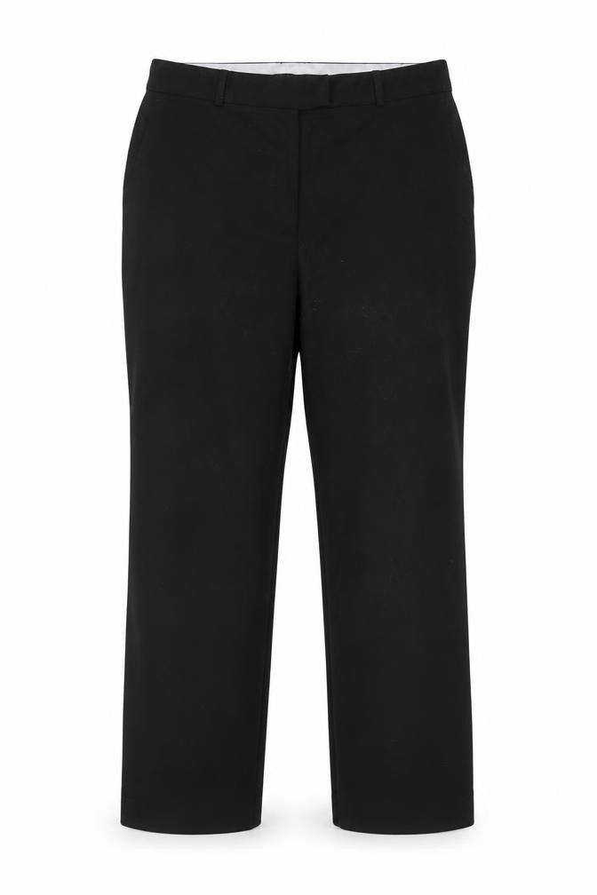 Dunnes Women’s Black Size 16 Straight Leg Work Trousers