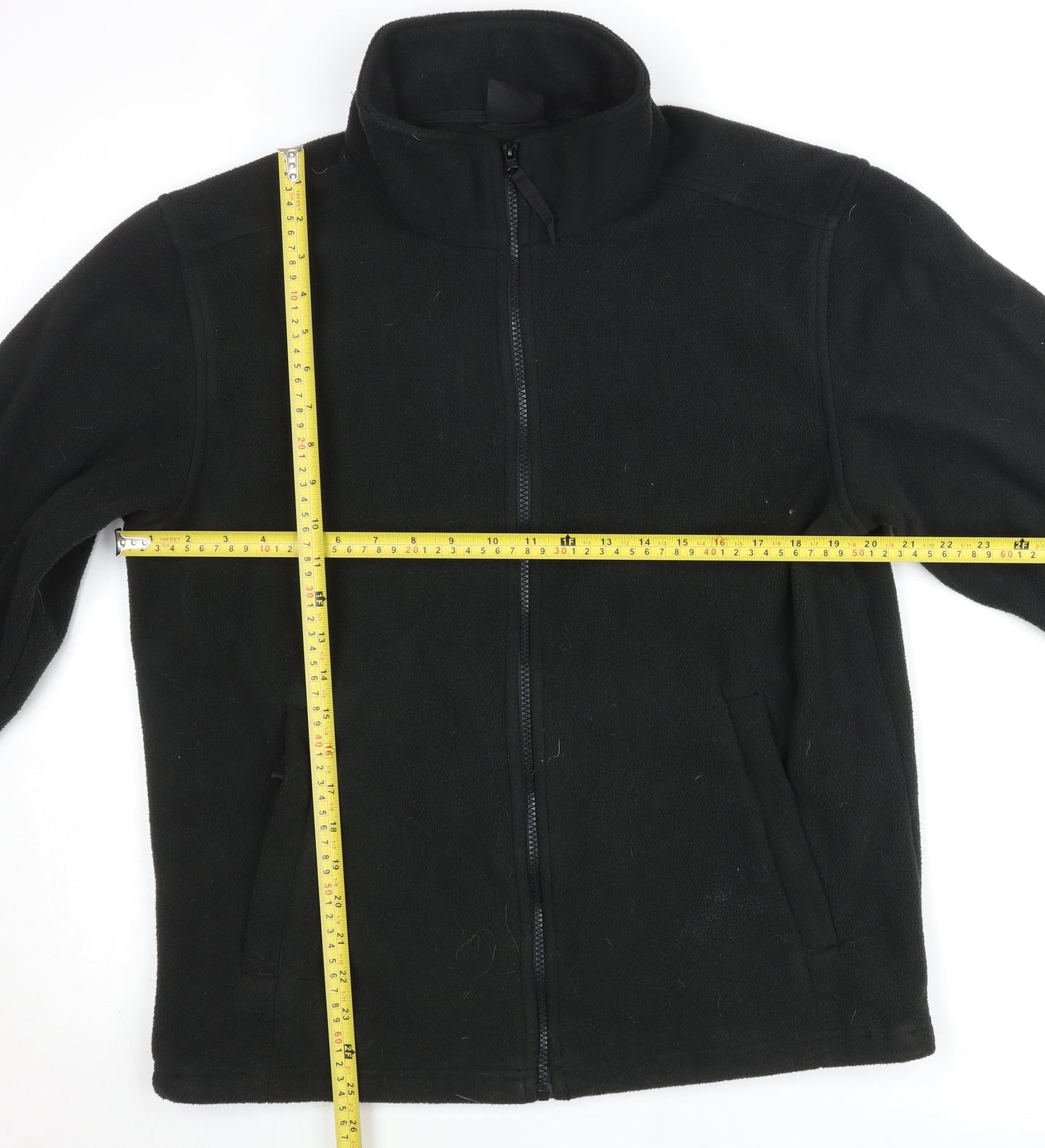 Regatta Mens Black Fleece Jacket M Full Zip Outdoor Casual