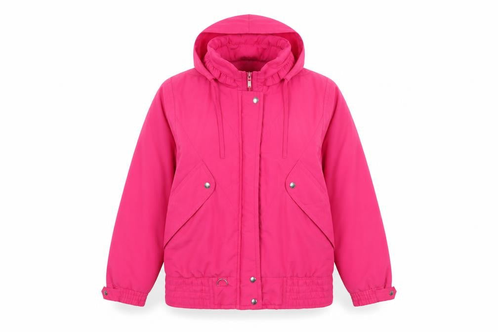 Marks & Spencer Women’s Pink Parka Jacket Size 10 Hooded Lined