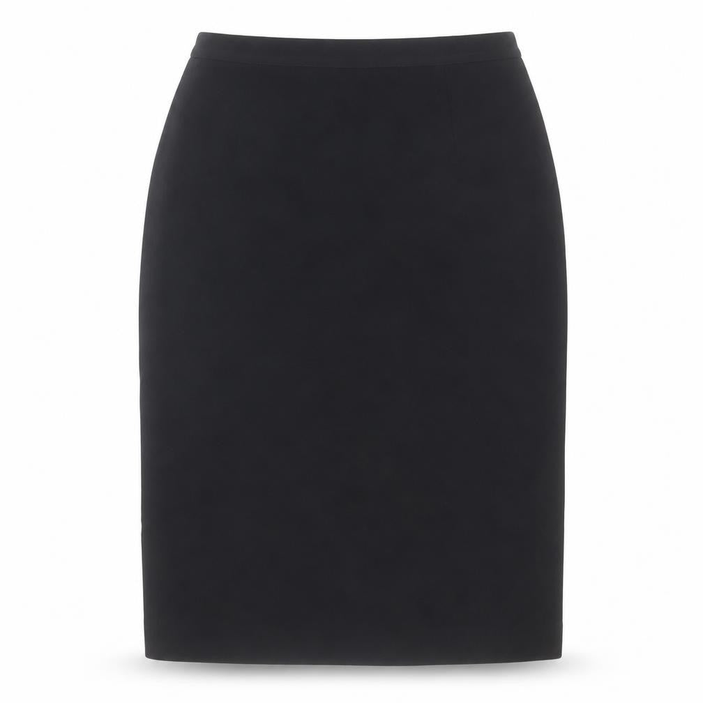 Albert Nipon Womens Black Size 8 Pencil Skirt Workwear Lined