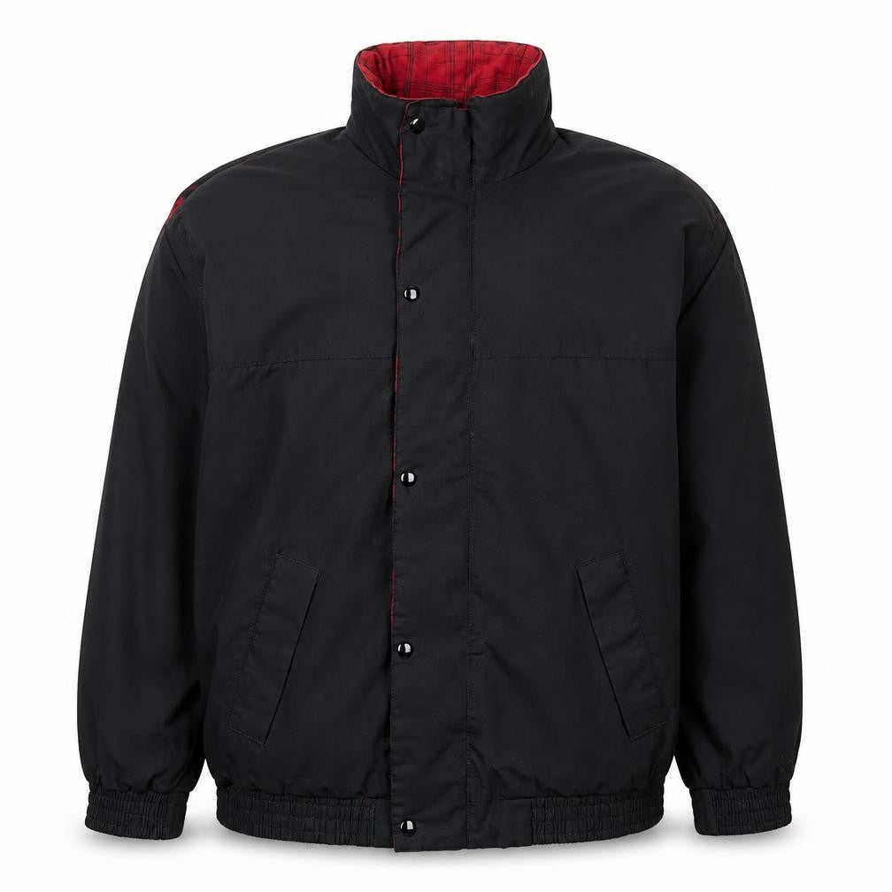 Cape Crest Mens Black Polyester Jacket L Regular Fit Casual