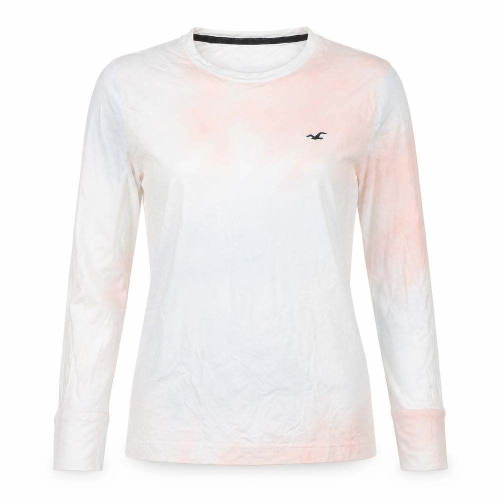 Hollister Womens Multicoloured XXS Long Sleeve Cotton T-Shirt