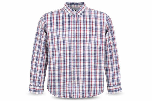 Dunnes Men's Multicoloured Check Long Sleeve Button-Up Shirt L