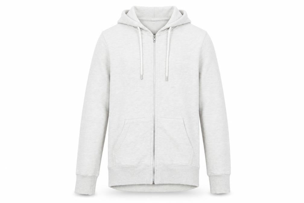 Pull&Bear Men’s Grey Full Zip Hoodie Size S Cotton Blend
