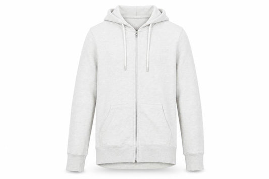 Pull&Bear Men’s Grey Full Zip Hoodie Size S Cotton Blend