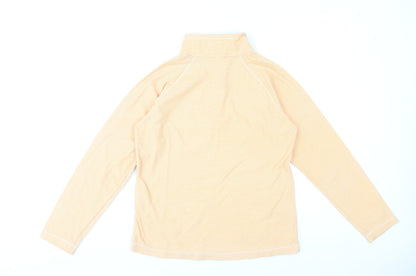 Regatta Women's Beige Half Zip Sweatshirt UK 10 Outdoor Polyester