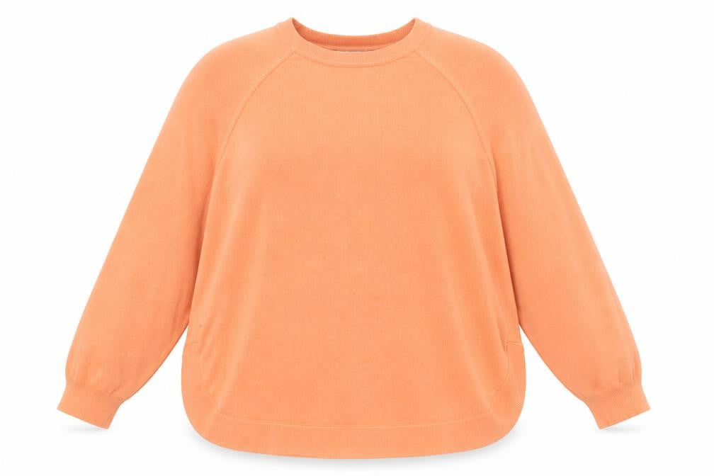 Gallery Womens Orange Size 16 Crew Neck Pullover Jumper